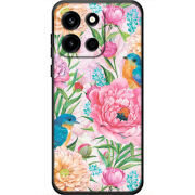 Чохол BoxFace OnePlus Nord 6 Birds in Flowers