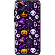 Чохол BoxFace OnePlus Nord 6 Halloween Purple Mood