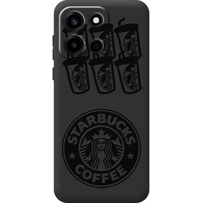 Чорний чохол BoxFace OnePlus Nord 6 Black Coffee