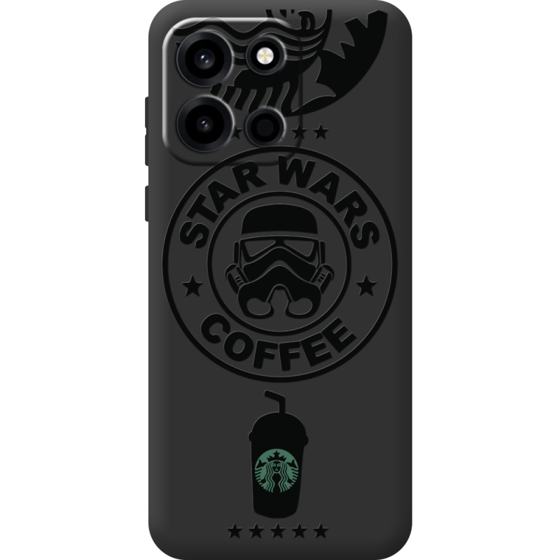 Чорний чохол BoxFace OnePlus Nord 6 Dark Coffee