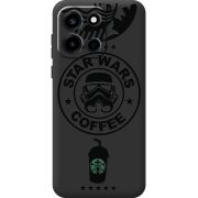 Чорний чохол BoxFace OnePlus Nord 6 Dark Coffee