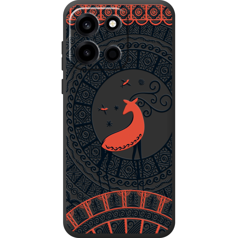 Чорний чохол BoxFace OnePlus Nord 6 Ornament