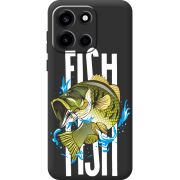 Чорний чохол BoxFace OnePlus Nord 6 Fish