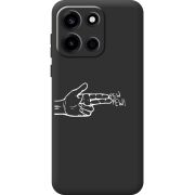Чорний чохол BoxFace OnePlus Nord 6 Pew Pew