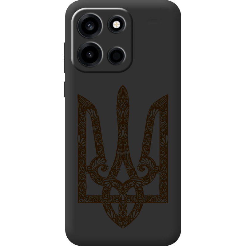 Чорний чохол BoxFace OnePlus Nord 6 Ukrainian Trident