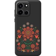 Чорний чохол BoxFace OnePlus Nord 6 Ukrainian Ornament