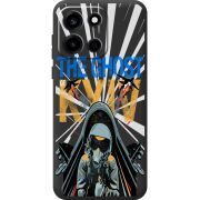 Чорний чохол BoxFace OnePlus Nord 6 Привид Києва в дії