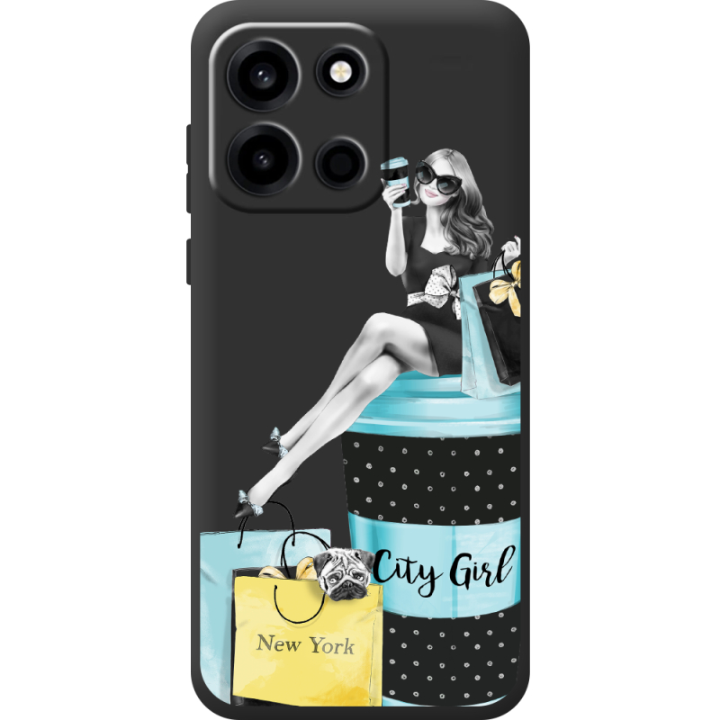 Прозорий чохол BoxFace OnePlus Nord 6 City Girl