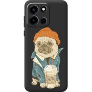 Прозорий чохол BoxFace OnePlus Nord 6 Dog Coffeeman