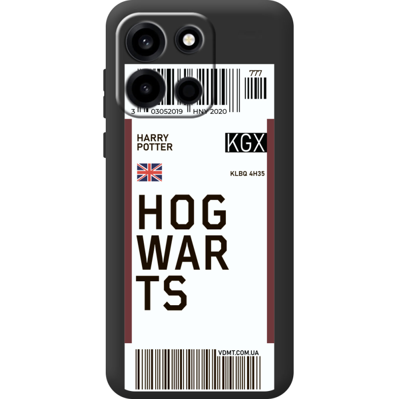 Прозорий чохол BoxFace OnePlus Nord 6 Ticket Hogwarts