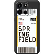 Прозорий чохол BoxFace OnePlus Nord 6 Ticket Springfield