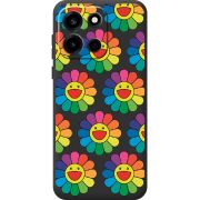 Прозорий чохол BoxFace OnePlus Nord 6 Hippie Flowers