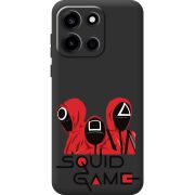 Прозорий чохол BoxFace OnePlus Nord 6 siquid game люди в красном