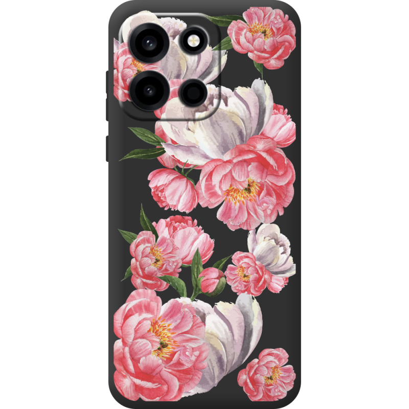 Прозорий чохол BoxFace OnePlus Nord 6 Peony Watercolor Style