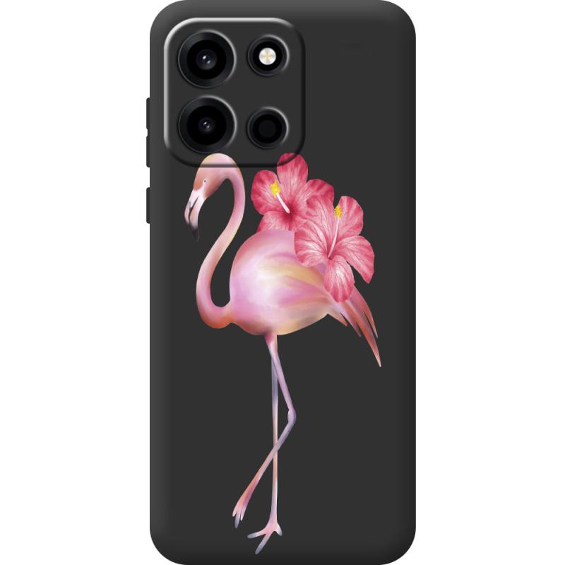 Прозорий чохол BoxFace OnePlus Nord 6 Floral Flamingo