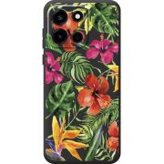 Прозорий чохол BoxFace OnePlus Nord 6 Tropical Flowers
