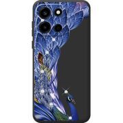 Чохол зі стразами OnePlus Nord 6 Peafowl