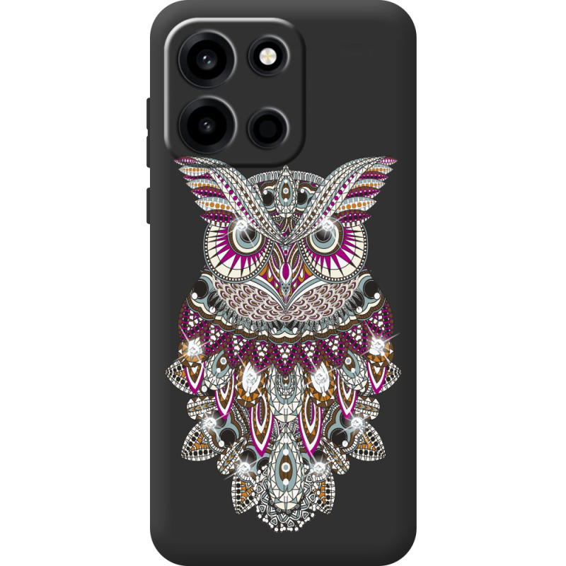 Чохол зі стразами OnePlus Nord 6 Owl