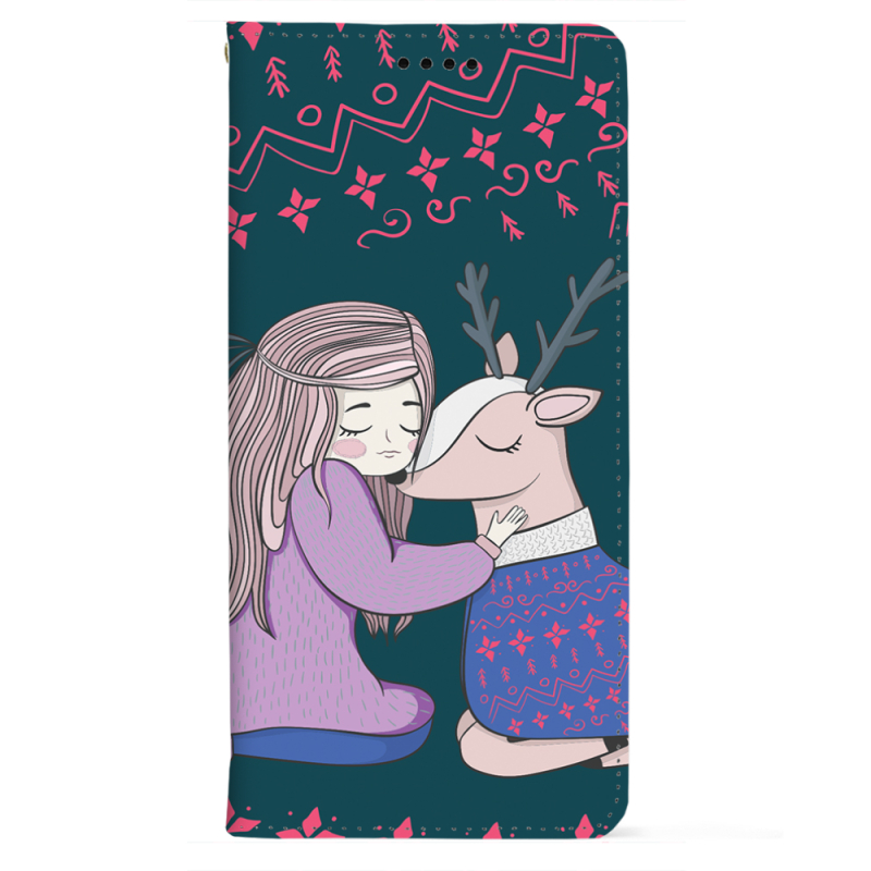 Чохол-книжка BoxFace для OnePlus Turbo 6 Girl and deer