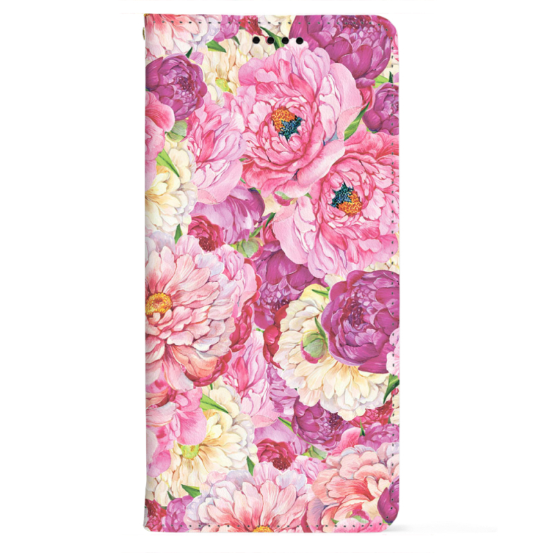 Чохол-книжка BoxFace для OnePlus Turbo 6 Pink Peonies