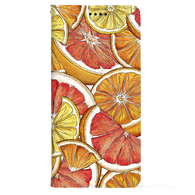 Чохол-книжка BoxFace для OnePlus Turbo 6 Citrus Pattern