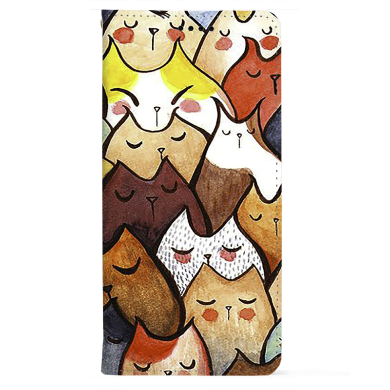 Чохол-книжка BoxFace для OnePlus Turbo 6 Sleepy Cats