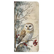 Чохол-книжка BoxFace для OnePlus Turbo 6 Christmas Owl