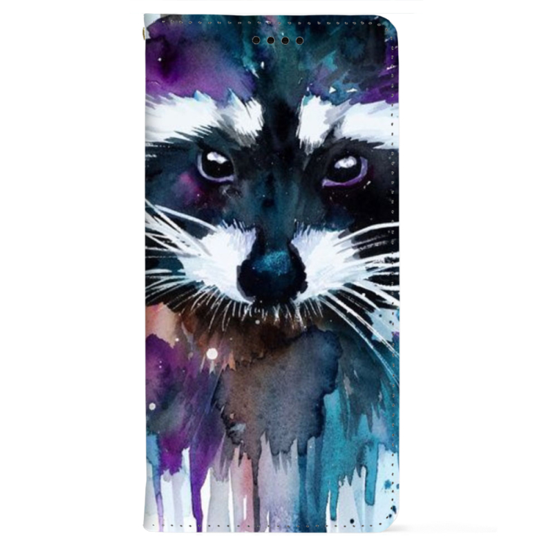 Чохол-книжка BoxFace для OnePlus Turbo 6 Акварельный енот