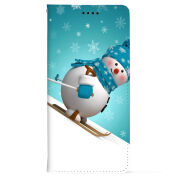 Чохол-книжка BoxFace для OnePlus Turbo 6 Skier Snowman