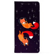 Чохол-книжка BoxFace для OnePlus Turbo 6 Fox-Astronauts