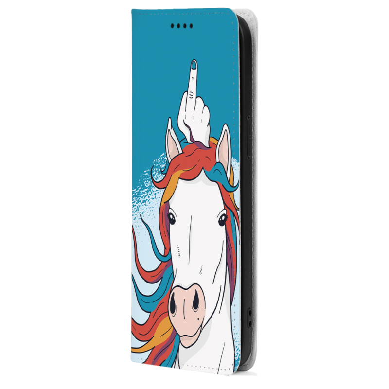 Чохол-книжка BoxFace для OnePlus Turbo 6 Fuck Unicorn