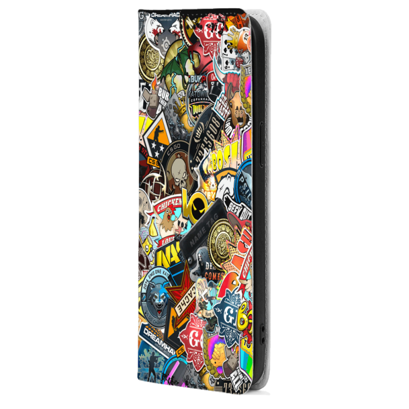 Чохол-книжка BoxFace для OnePlus Turbo 6 CS:Go Stickerbombing