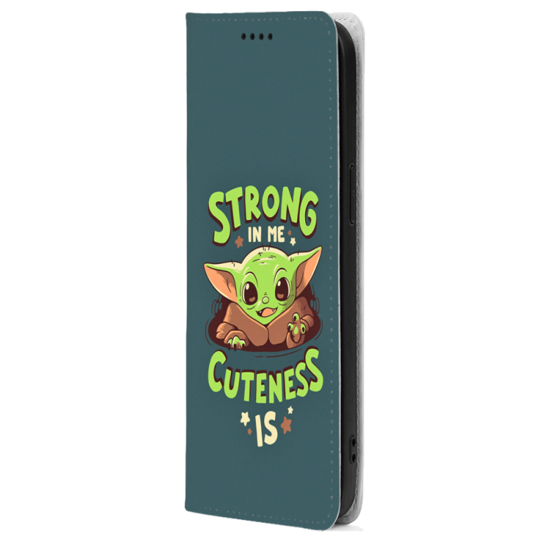 Чохол-книжка BoxFace для OnePlus Turbo 6 Strong in me Cuteness is