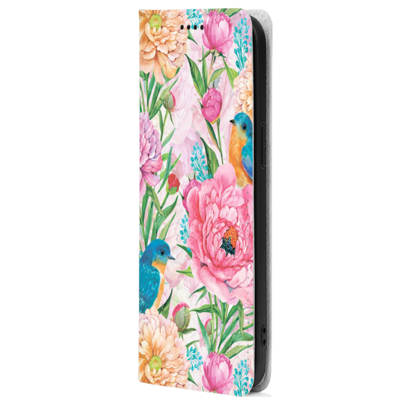 Чохол-книжка BoxFace для OnePlus Turbo 6 Birds in Flowers