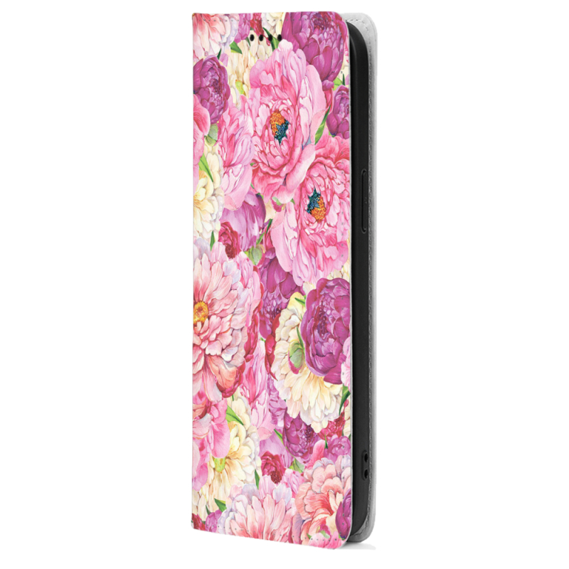 Чохол-книжка BoxFace для OnePlus Turbo 6 Pink Peonies
