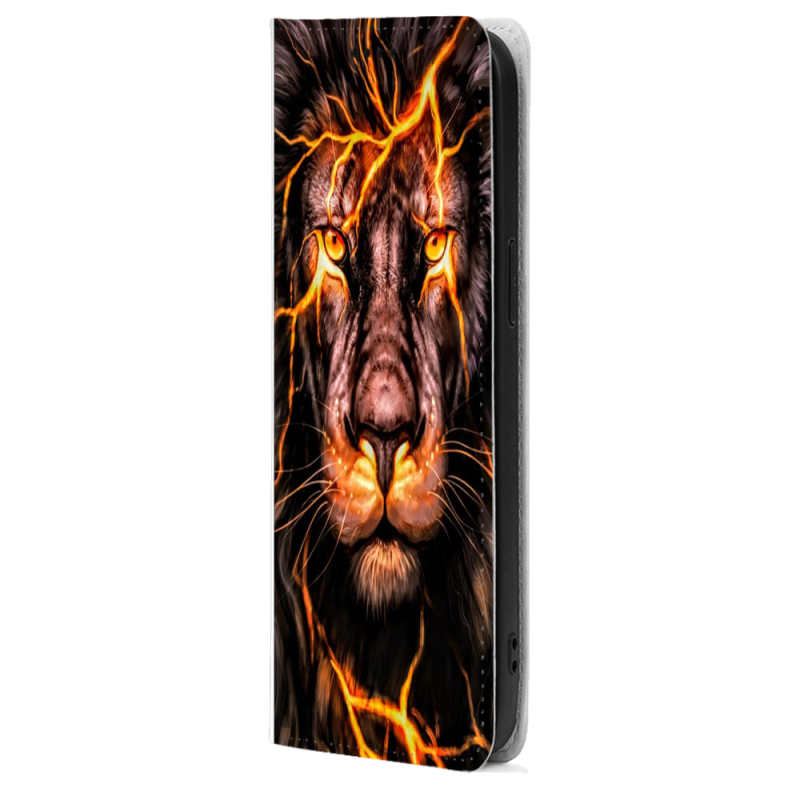 Чохол-книжка BoxFace для OnePlus Turbo 6 Fire Lion