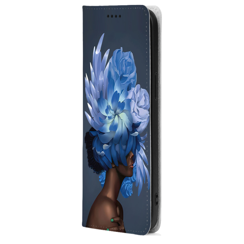 Чохол-книжка BoxFace для OnePlus Turbo 6 Exquisite Blue Flowers