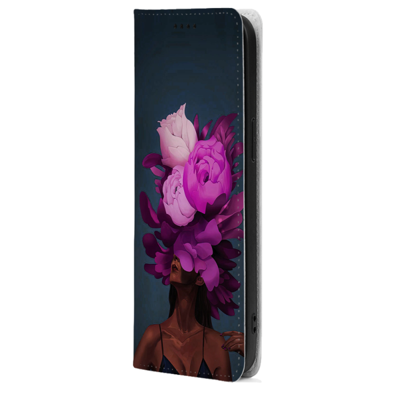 Чохол-книжка BoxFace для OnePlus Turbo 6 Exquisite Purple Flowers