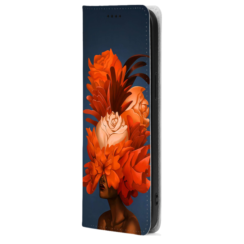 Чохол-книжка BoxFace для OnePlus Turbo 6 Exquisite Orange Flowers