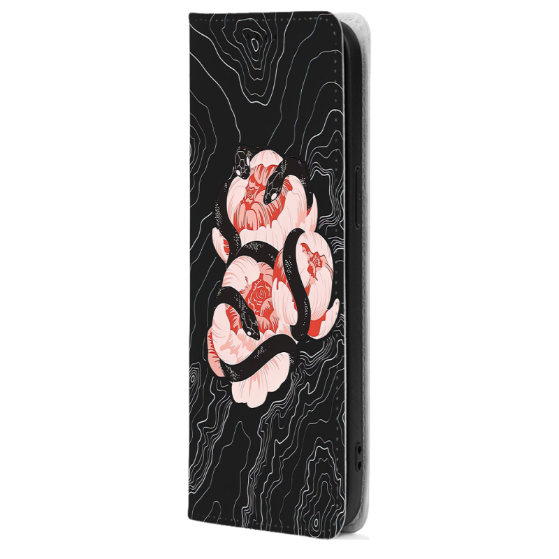 Чохол-книжка BoxFace для OnePlus Turbo 6 Snake Rose