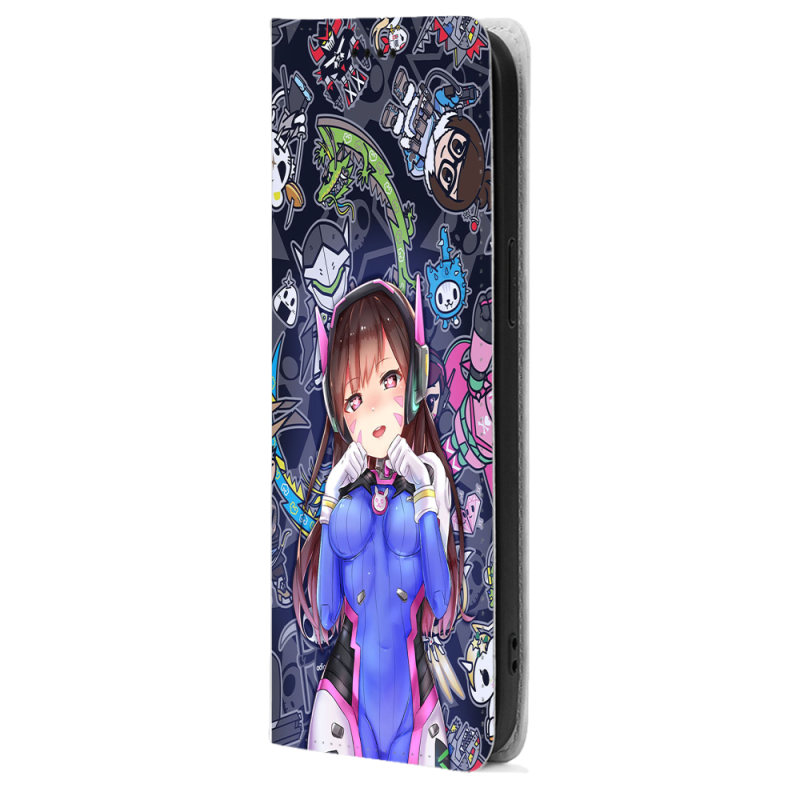 Чохол-книжка BoxFace для OnePlus Turbo 6 Overwatch D.VA
