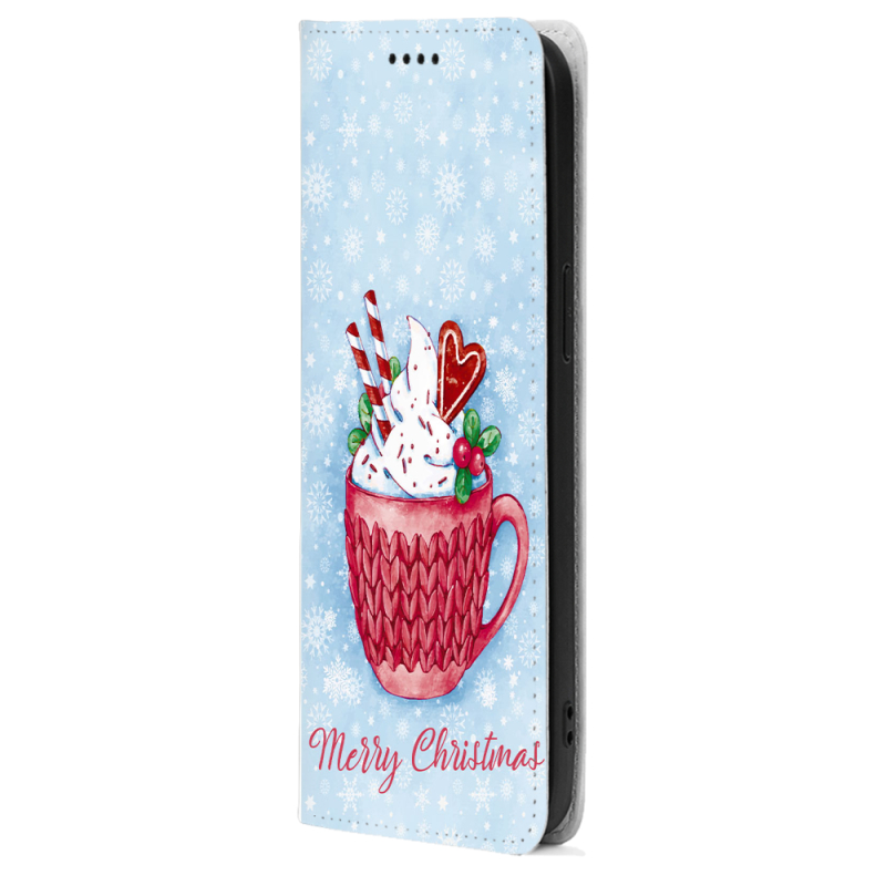 Чохол-книжка BoxFace для OnePlus Turbo 6 Spicy Christmas Cocoa