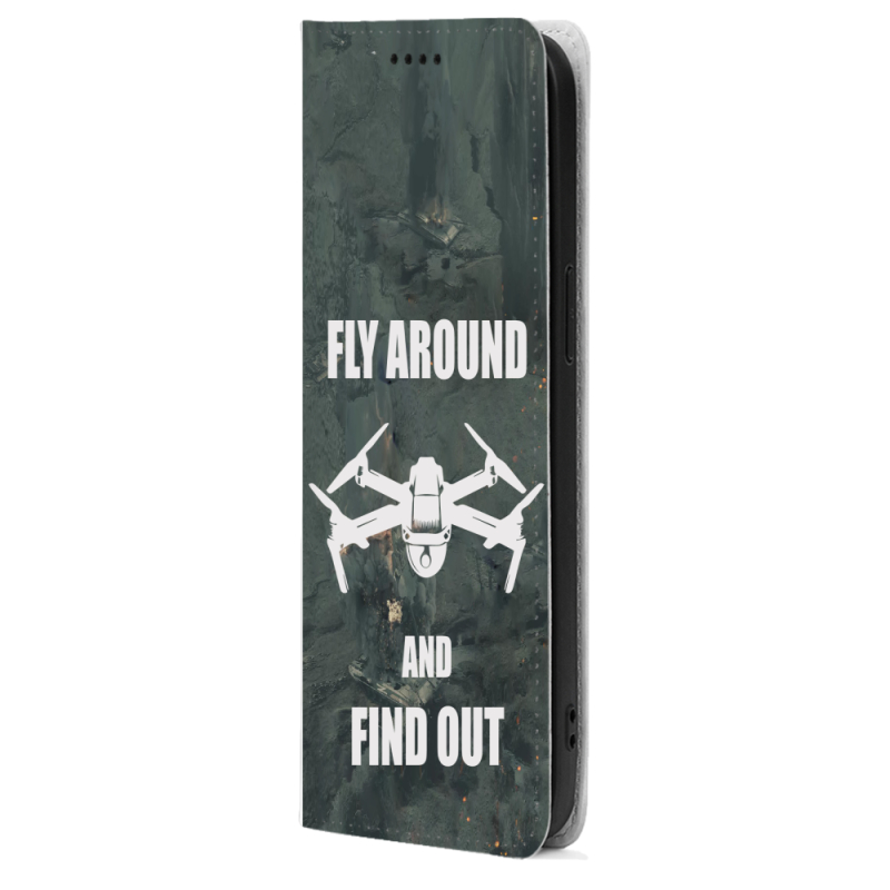 Чохол-книжка BoxFace для OnePlus Turbo 6 Дрон Fly Around