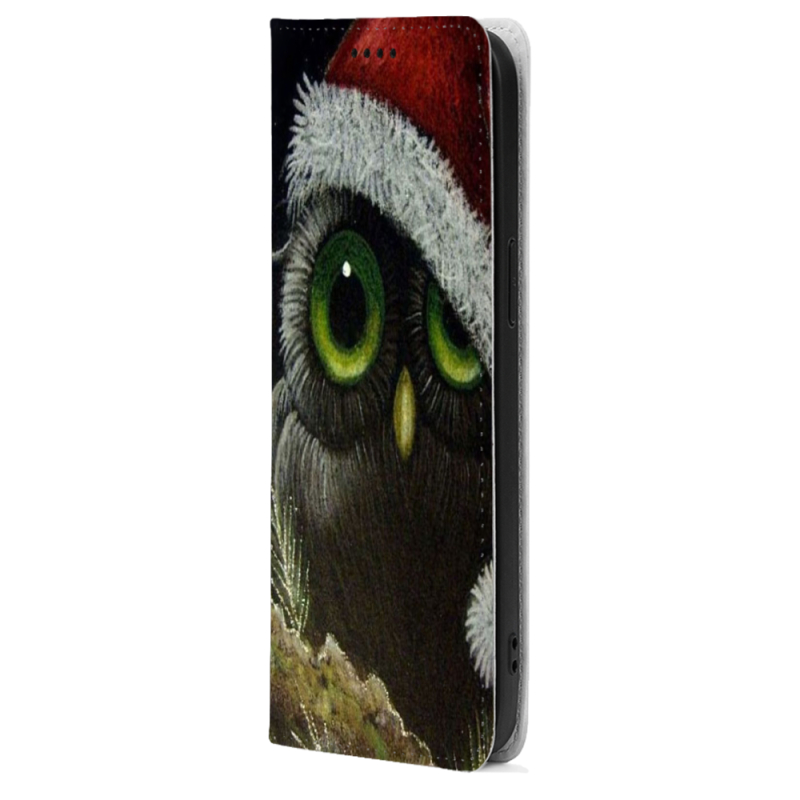Чохол-книжка BoxFace для OnePlus Turbo 6 Christmas Owl