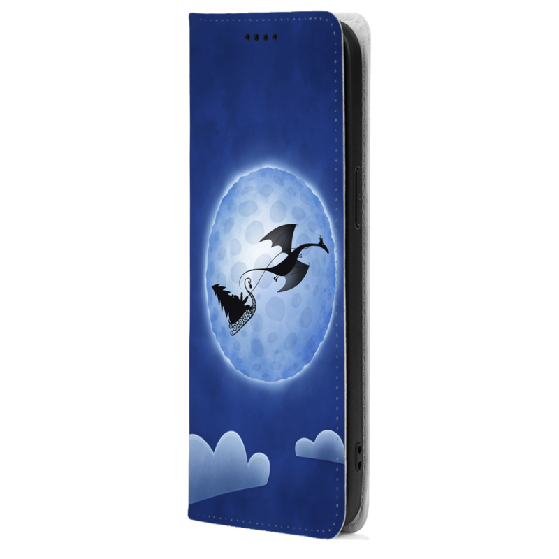 Чохол-книжка BoxFace для OnePlus Turbo 6 Christmas Dragon