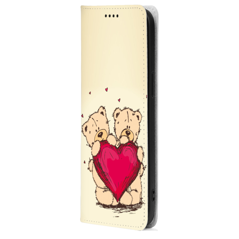Чохол-книжка BoxFace для OnePlus Turbo 6 Teddy Bear Love