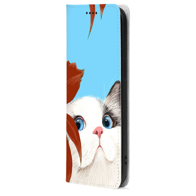 Чохол-книжка BoxFace для OnePlus Turbo 6 Wondering Cat