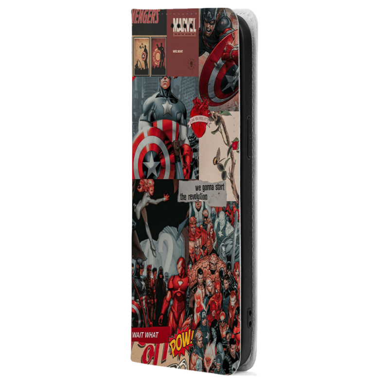 Чохол-книжка BoxFace для OnePlus Turbo 6 Marvel Avengers