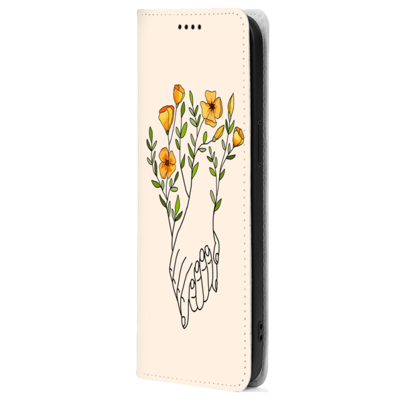 Чохол-книжка BoxFace для OnePlus Turbo 6 Flower Hands