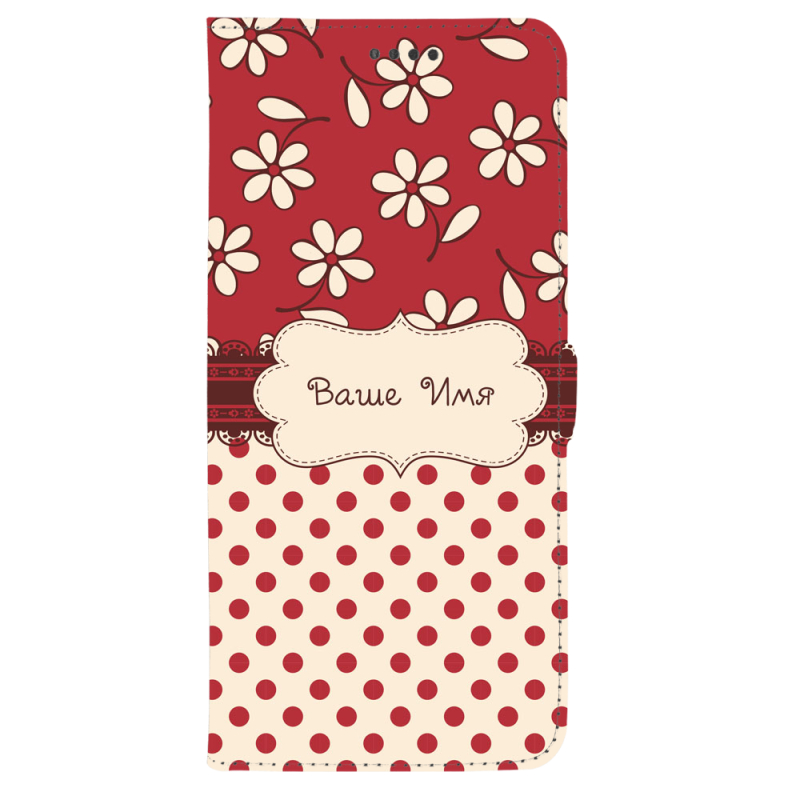 Чохол-книжка Stanford Side Magnet для OnePlus Turbo 6 Именной Polka Dots